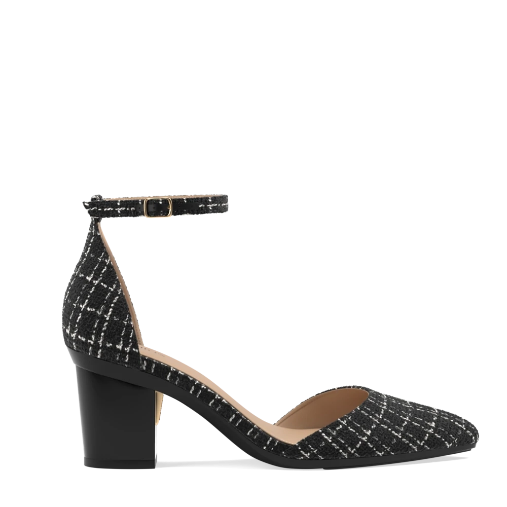 The D'Orsay - Coal Tweed 3 Block - FINAL SALE