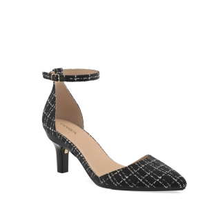 The D'Orsay - Coal Tweed 3 Stiletto - FINAL SALE
