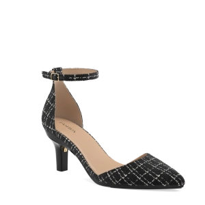 The D'Orsay - Coal Tweed 3 Stiletto - FINAL SALE