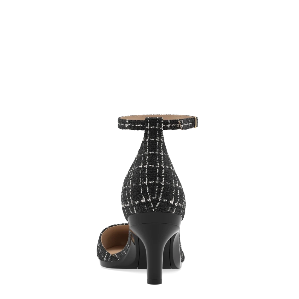 The D'Orsay - Coal Tweed 3 Stiletto - FINAL SALE