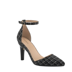 The D'Orsay - Coal Tweed 4 Stiletto - FINAL SALE