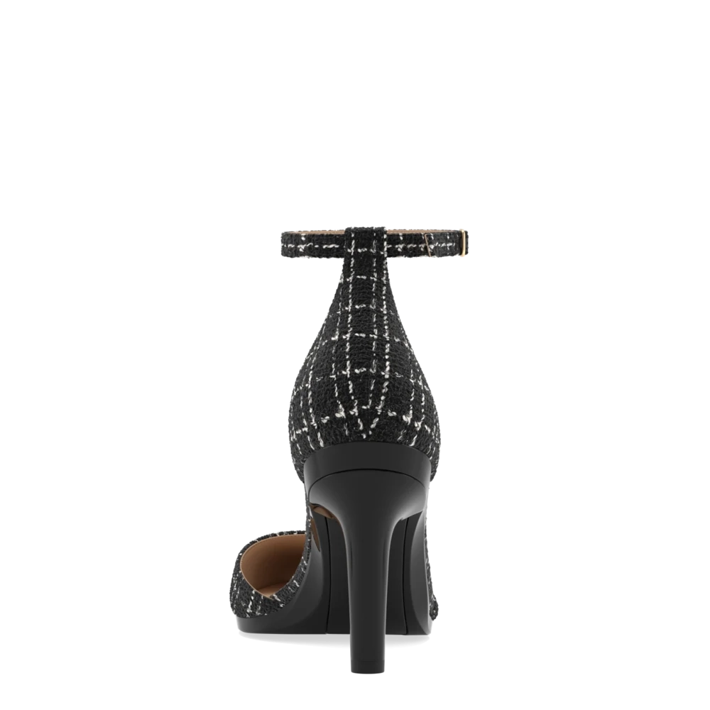 The D'Orsay - Coal Tweed 4 Stiletto - FINAL SALE