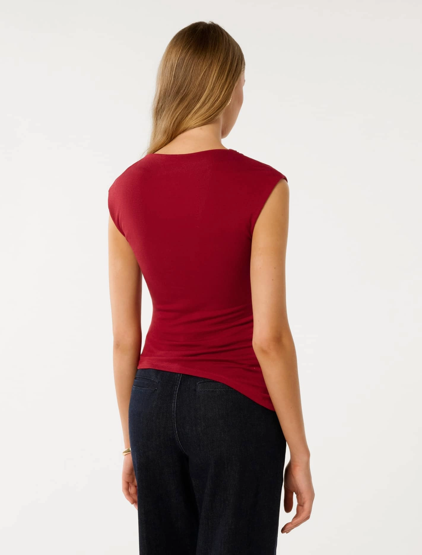 Tilda Ruched Shoulder Top