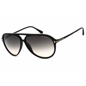 Tom Ford Men's Sunglasses - Shiny Black Acetate Full Rim Frame | FT0909 01B