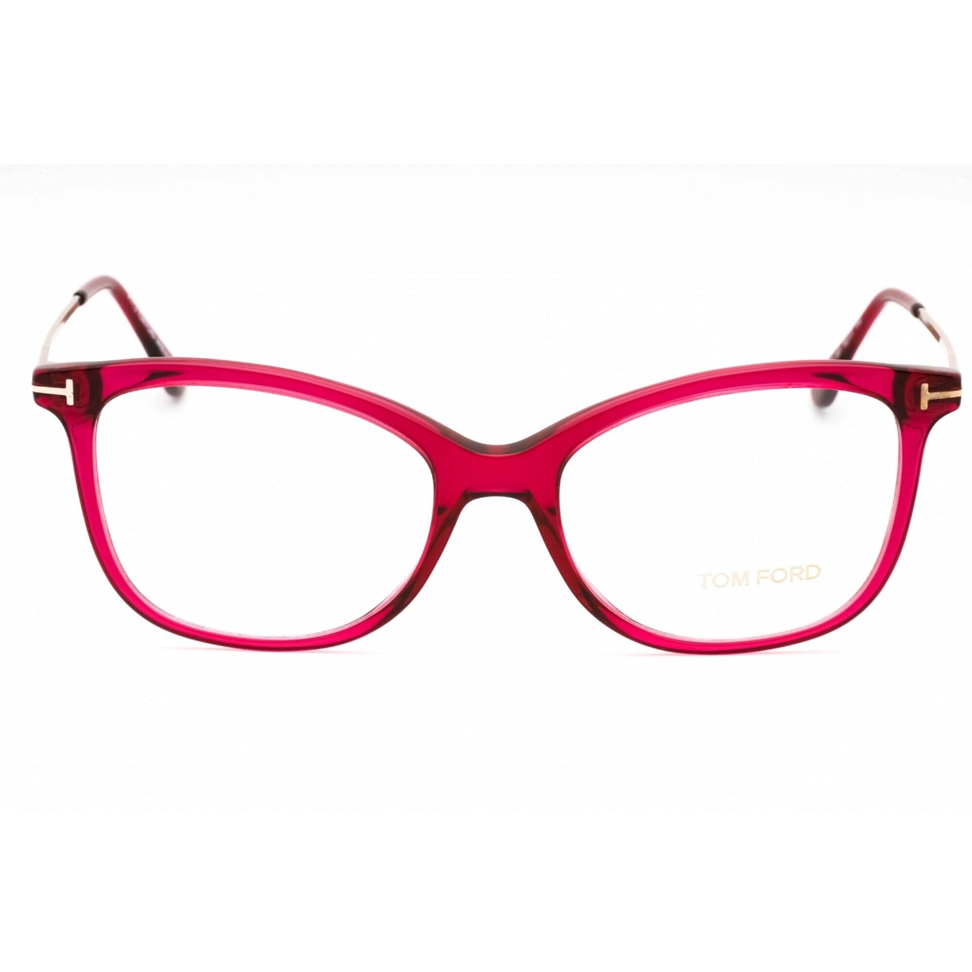 Tom Ford Women's Eyeglasses - Shiny Transparent Violet Front Frame | FT5510 081