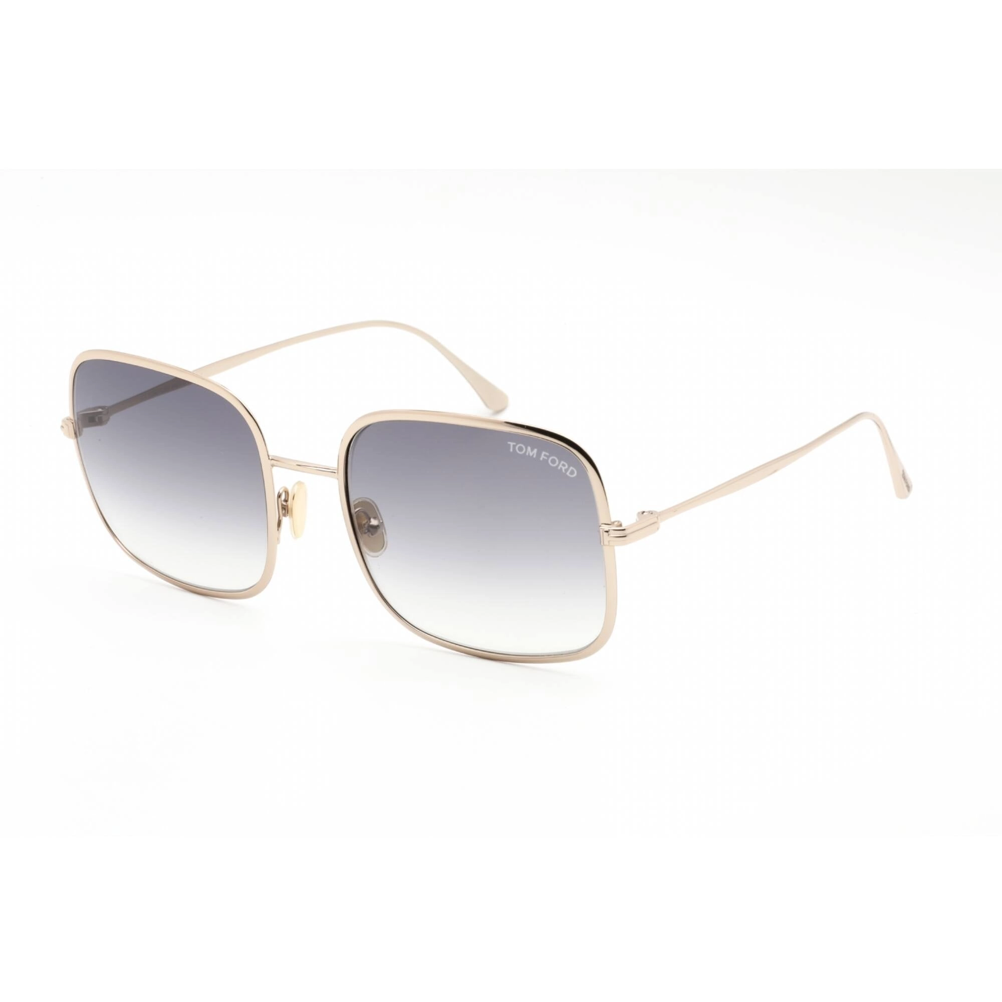 Tom Ford Women's Sunglasses - Shiny Rose Gold Frame Gradient Smoke Lens | FT0865 28B