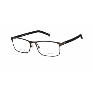 Tommy Hilfiger Men's Eyeglasses - Ruthenium Black Rectangular Frame | TH 1740 0V81 00