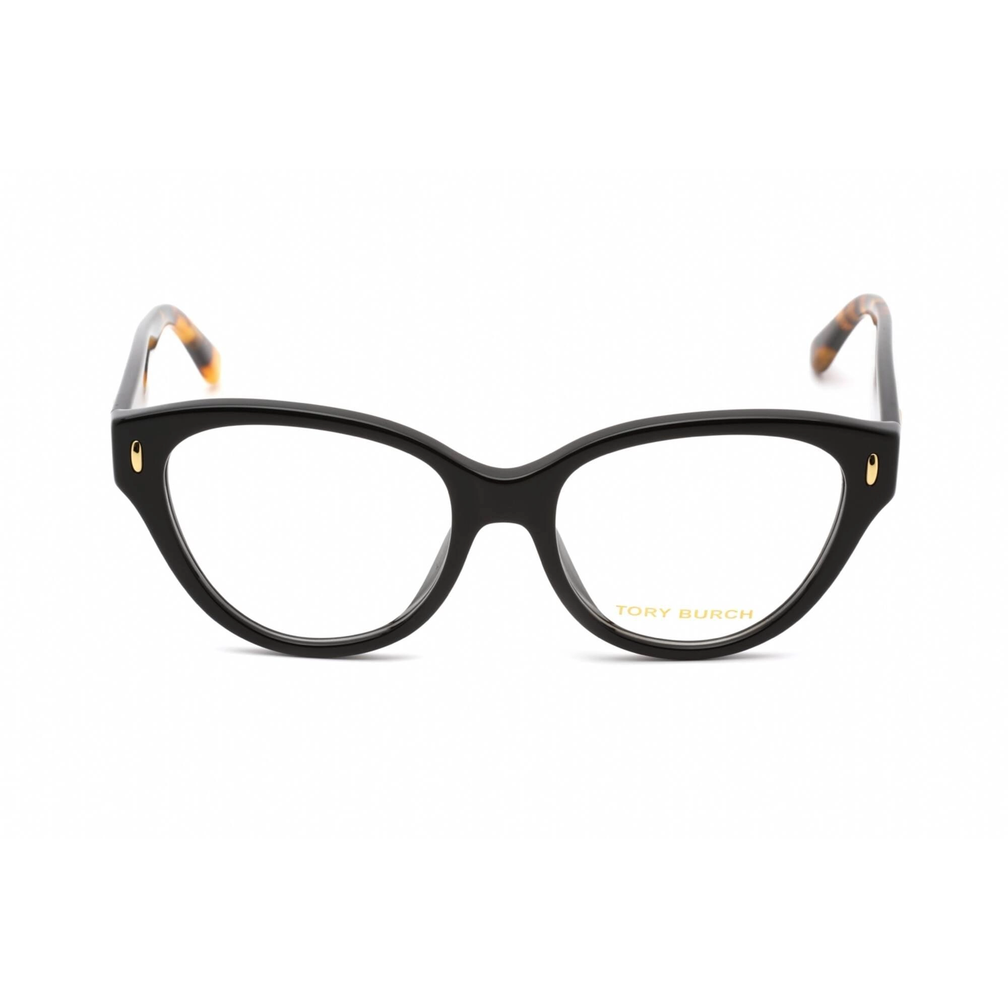 Tory Burch Women's Eyeglasses - Black Plastic Full Rim Cat Eye Frame | TY2122U 1903