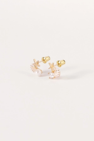 Tritri Earrings - Gold