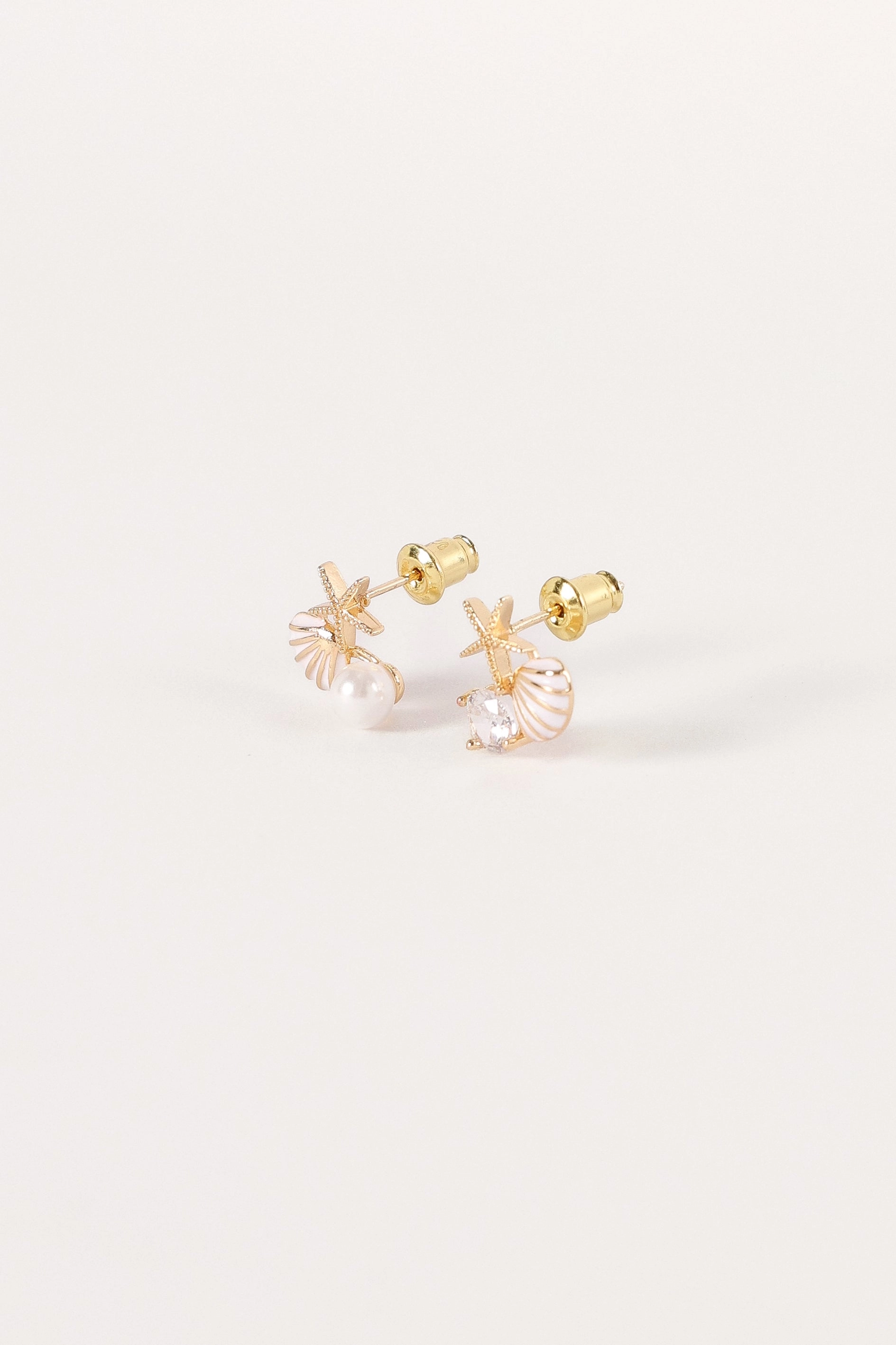 Tritri Earrings - Gold
