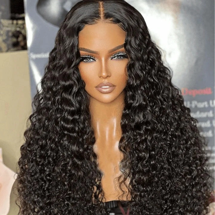 Tuneful 6x5 Pre-Styled Lace Ready To Wear Glueless Deep Wave Human Hair Wigs