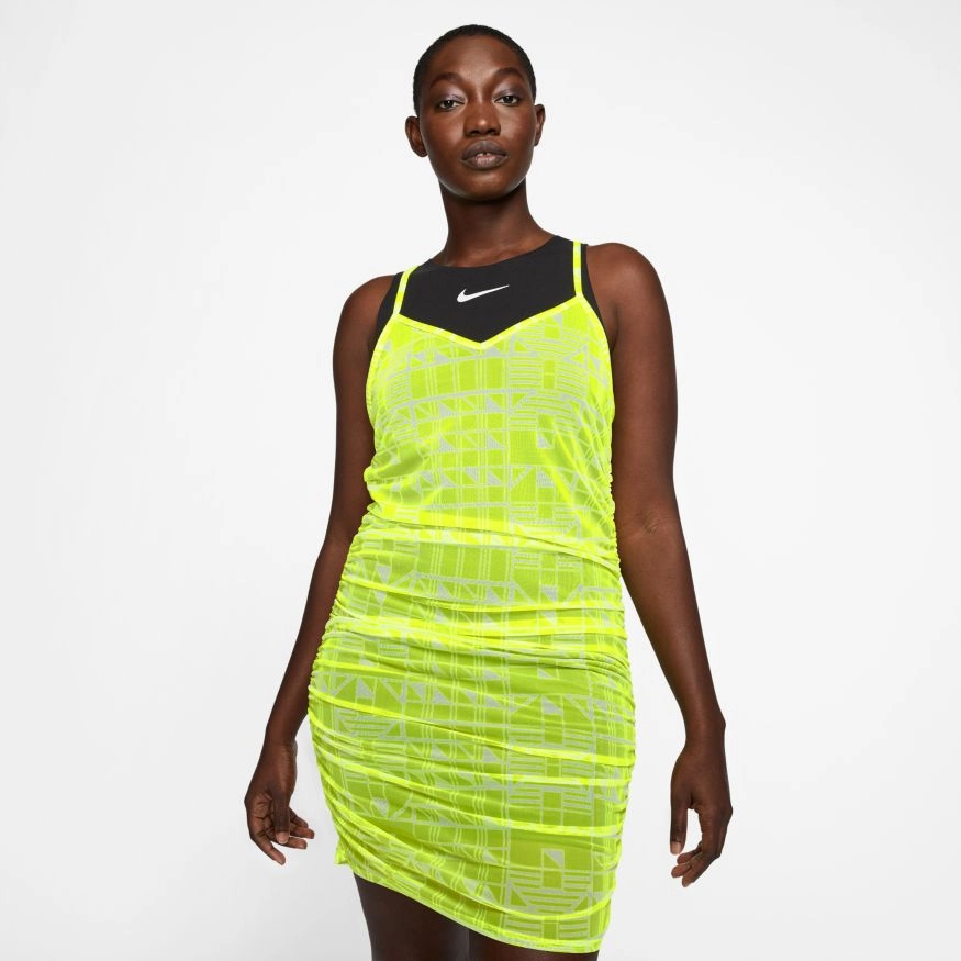 W NSW INDIO DRESS LEMON VENOM