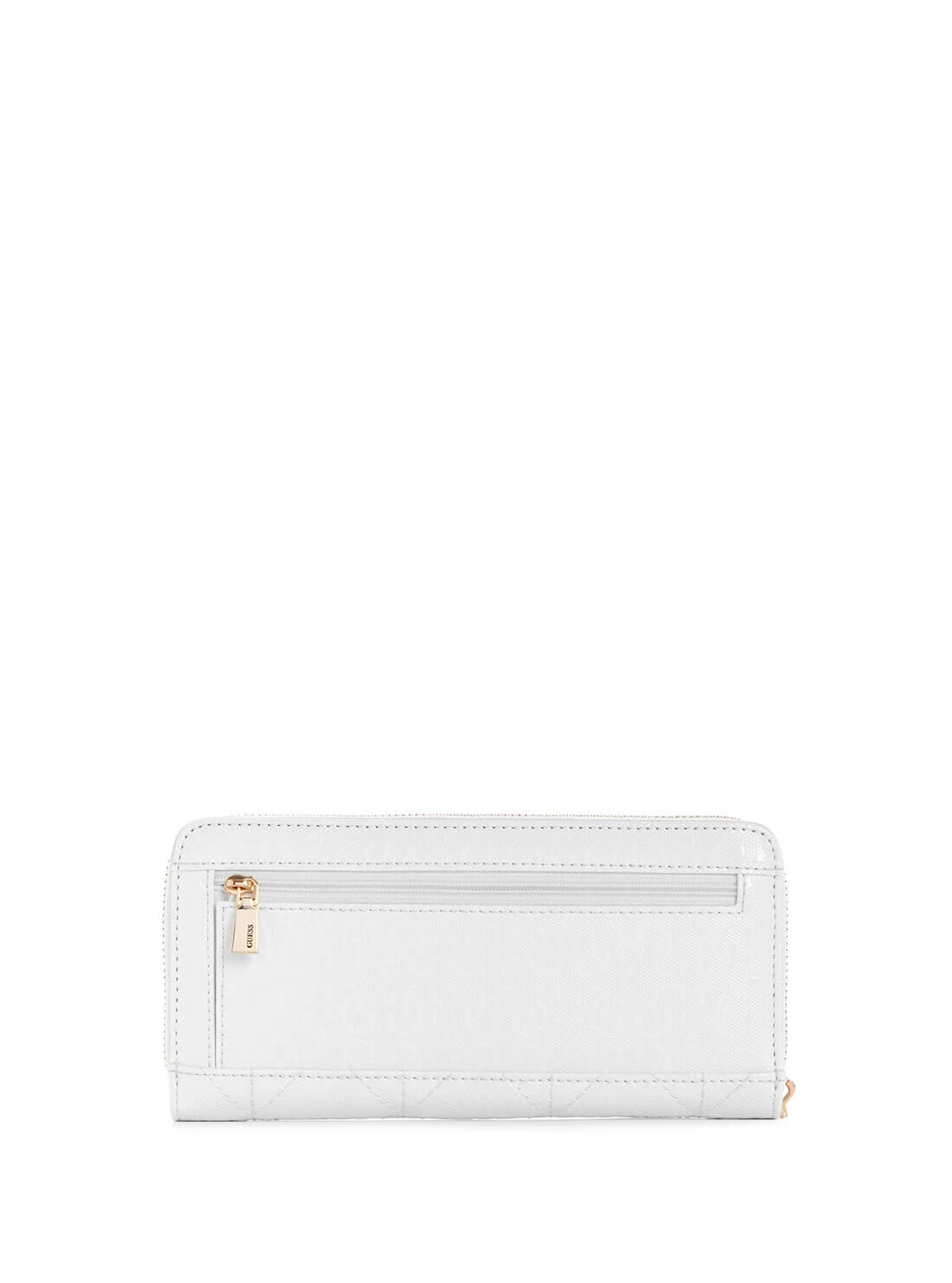 White Malia Large Wallet