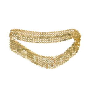 Wide Stella Chain Belt