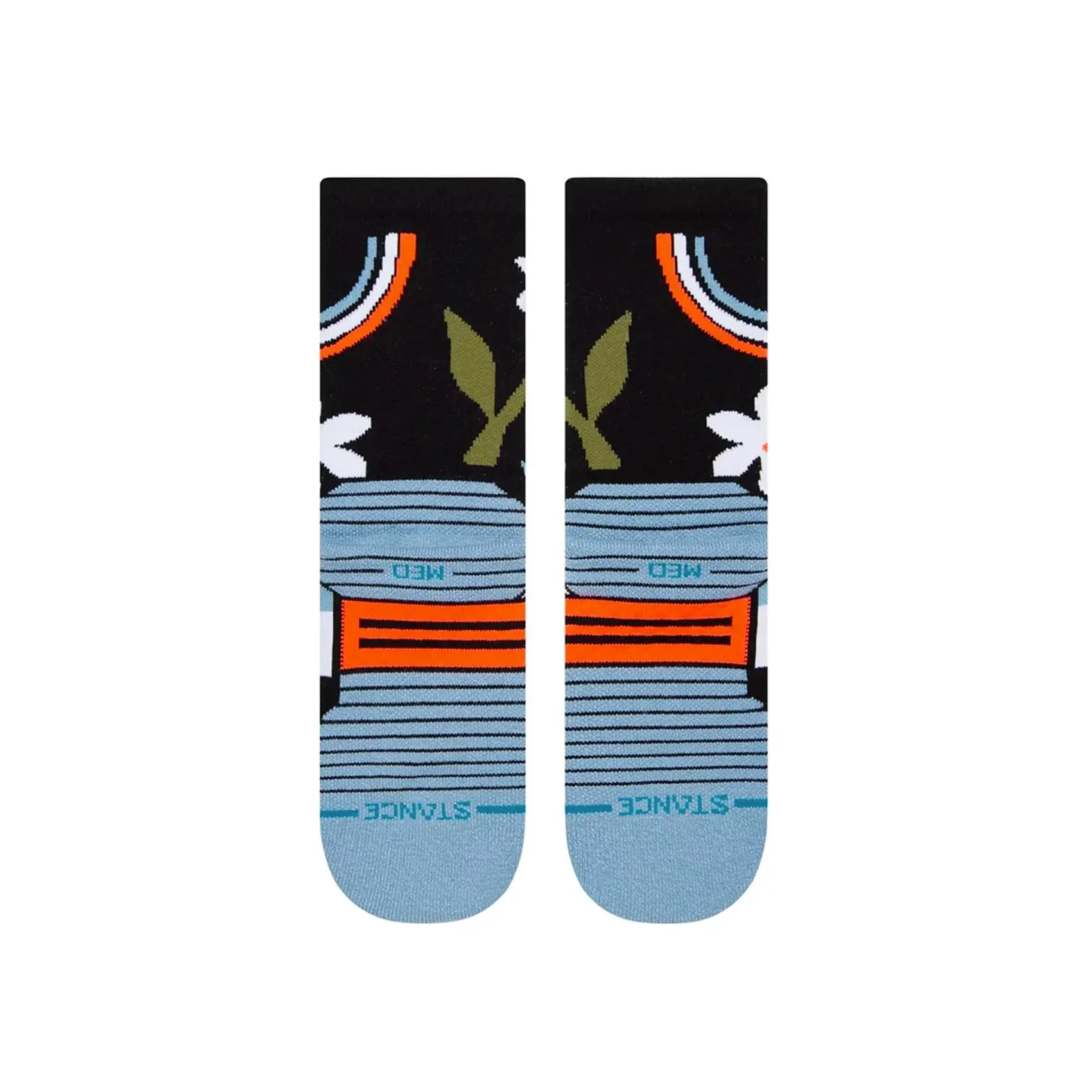 Womens Stance Performance Crew Sock - Brickyard Race