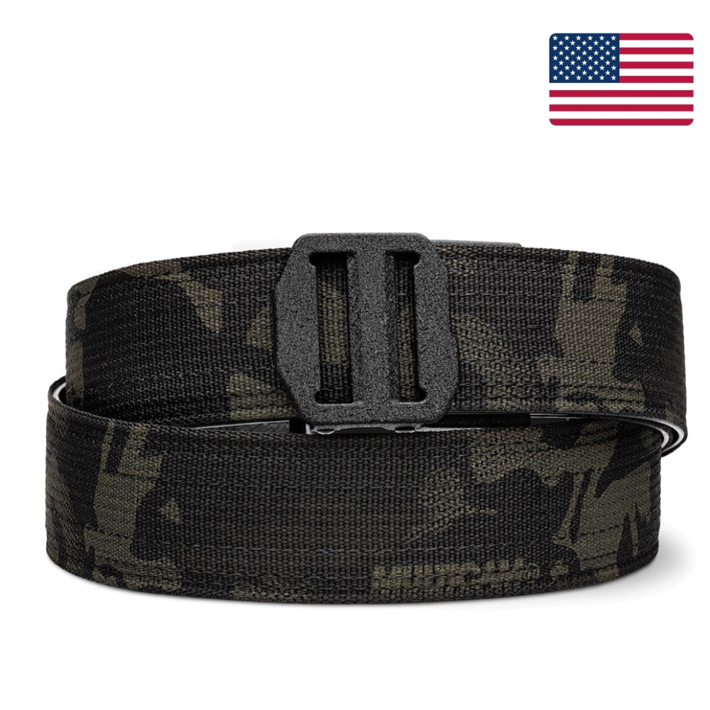 X SERIES BUCKLE  | MULTICAM® BLACK TACTICAL NYLON GUN BELT 1.5"