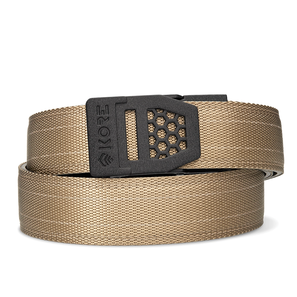 X SERIES BUCKLE  | TAN 499 TACTICAL NYLON GUN BELT 1.5"